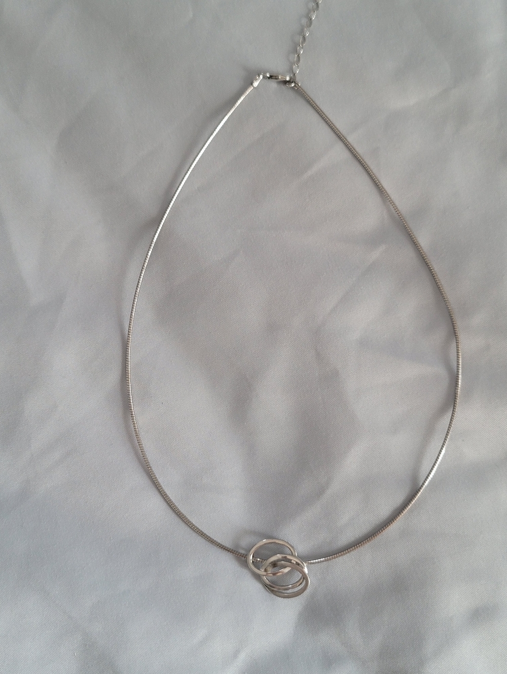 925 Omega Chain Necklace - Picture 5 of 6